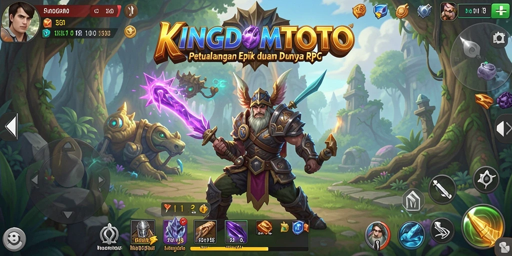 Tangkapan layar gameplay KINGDOMTOTO yang menampilkan pertarungan mendebarkan.