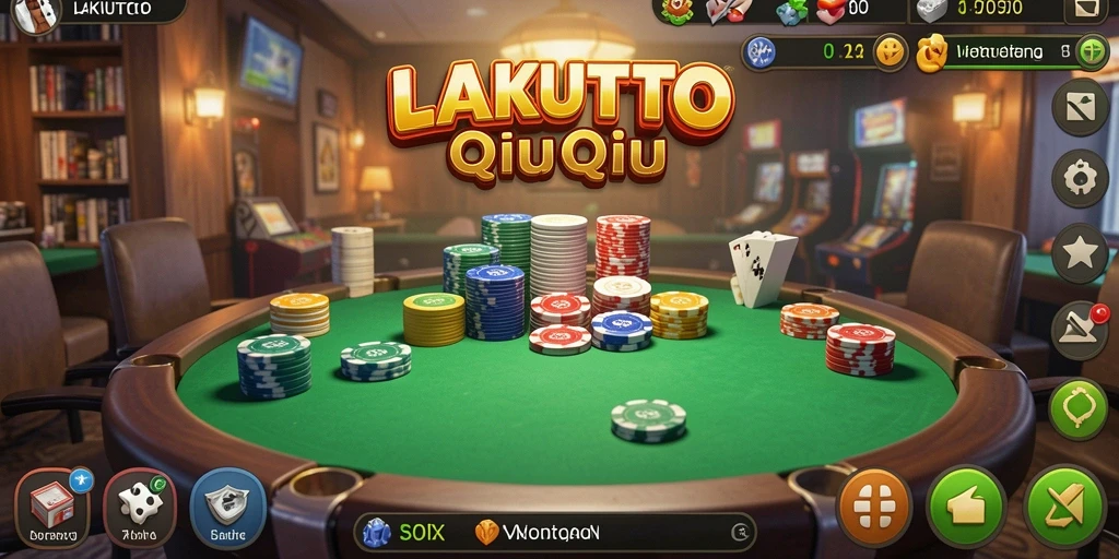 Tampilan gameplay seru dalam LAKUTOTO yang menegangkan.