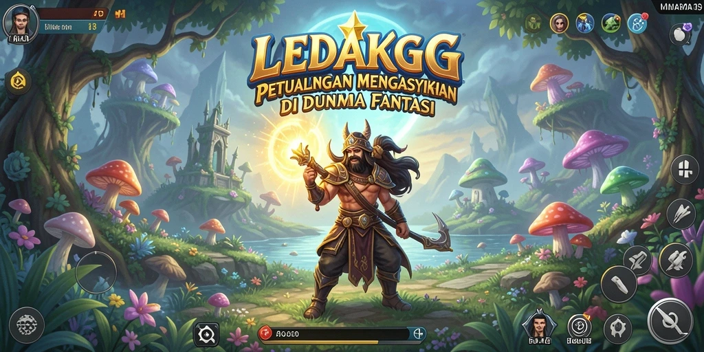 Gameplay menakjubkan dari LEDAKGG memperlihatkan pengalaman petualangan penuh tantangan.