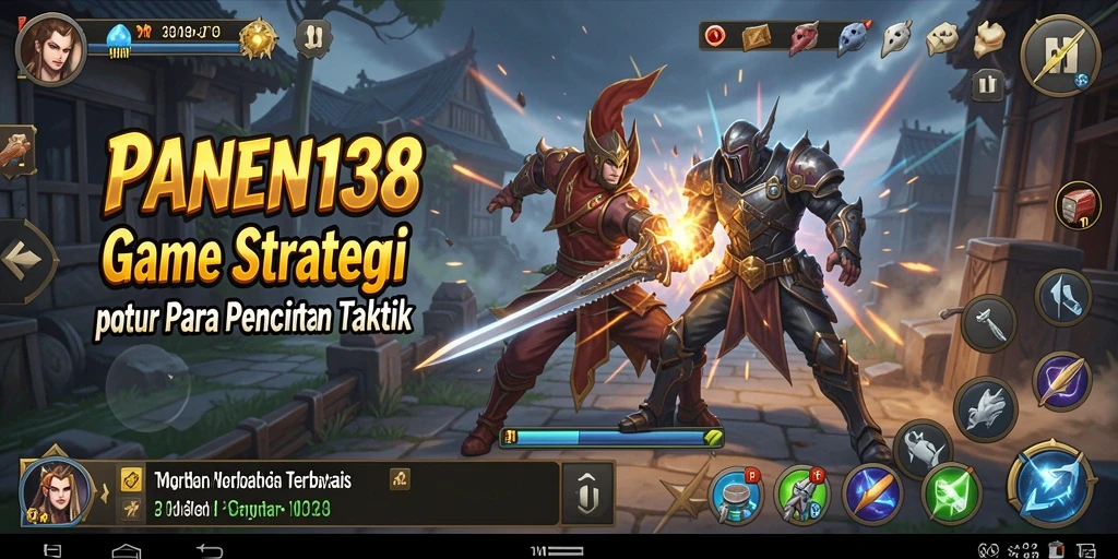 Tampilan gameplay menantang yang menunjukkan strategi dan taktik dalam PANEN138.