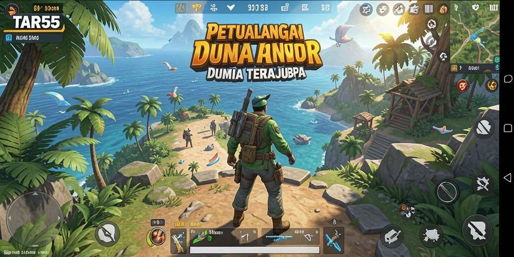 Menampilkan gameplay yang mendebarkan dalam dunia terbuka.