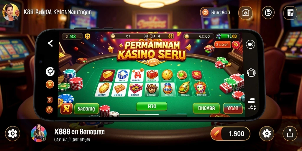 Tampilan gameplay seru dan menarik di X88